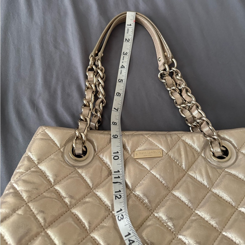 Kate Spade Quilted Metallic Bag - Picture 6 of 16